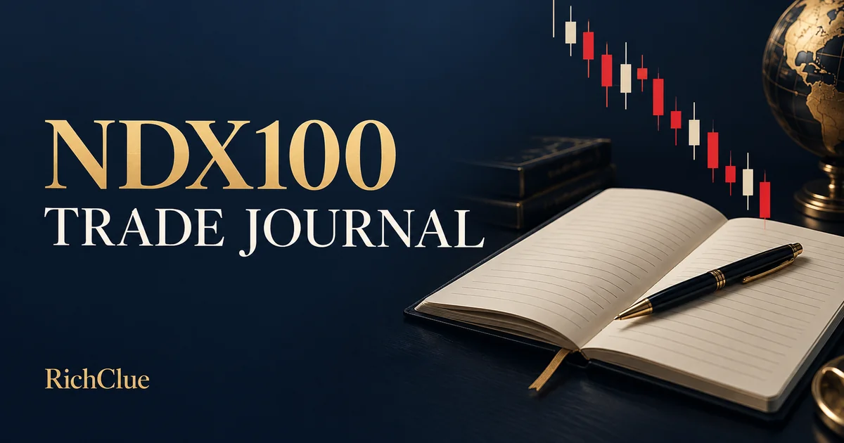 Read more about the article NDX100 Trade Journal: A 15-Minute MSS and FVG Retest Sell