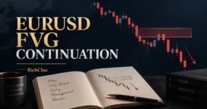Read more about the article EURUSD Trade Journal: A Bearish FVG Continuation Sell