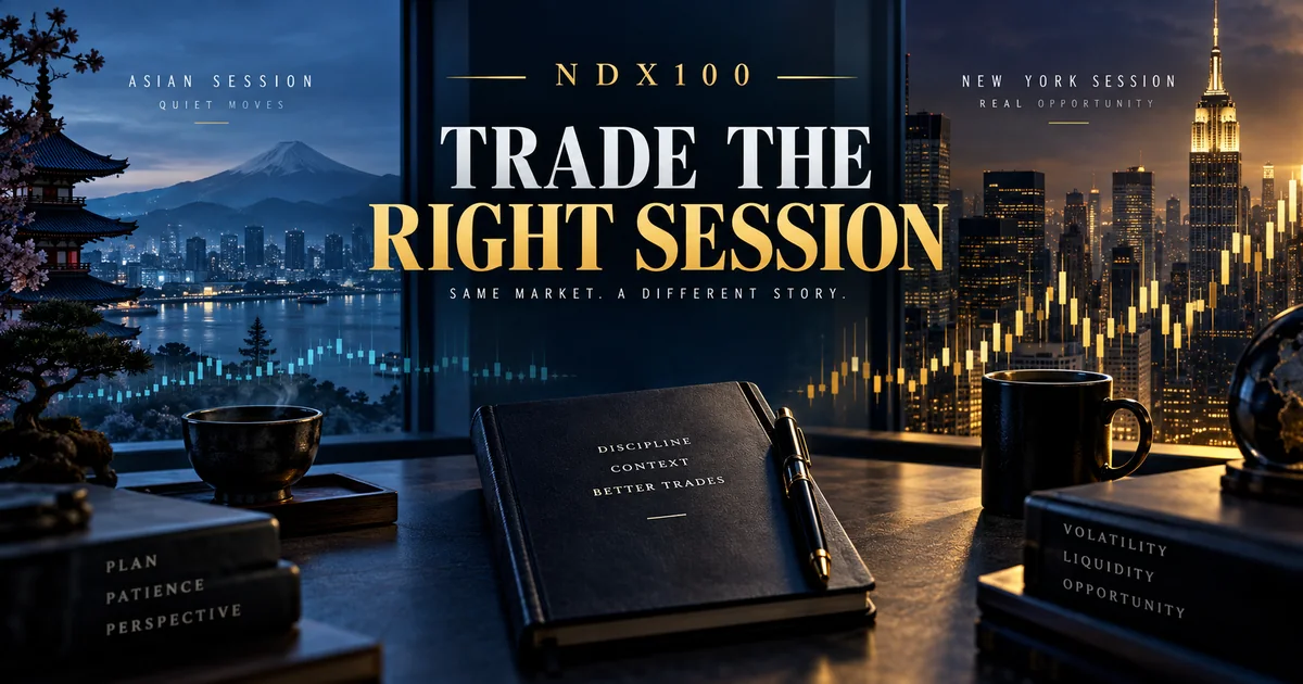 Read more about the article NDX100 Trade Journal: Why I Avoid the Asian Session